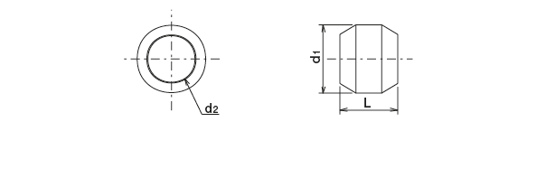 CN &middot; CB &middot; CS &middot; TI type(Compression・Parts）
 Dimensions