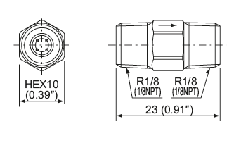CSA · CJB · CTU Type (control unit)Dimensional Drawing