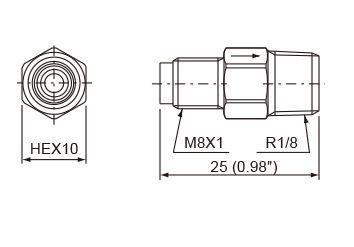 HSA &middot; HJB &middot; HTU type(Flow unit） Dimensional Drawing