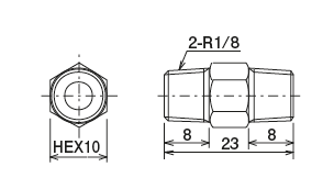 SC &middot; EC &middot; TC Type (connector)
 Dimensions