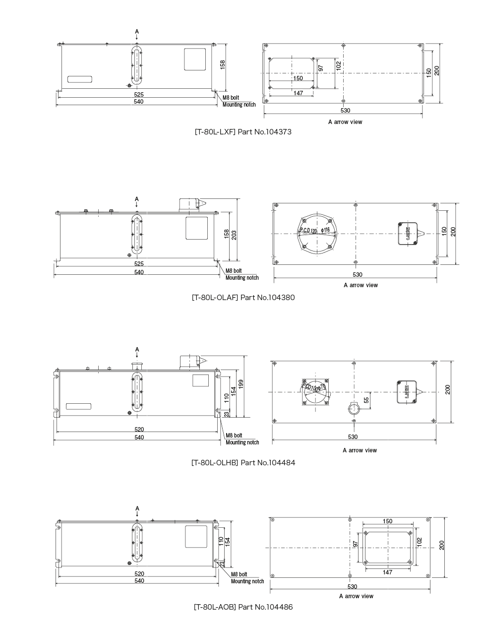 Metal reservoirs
8ℓDimensions