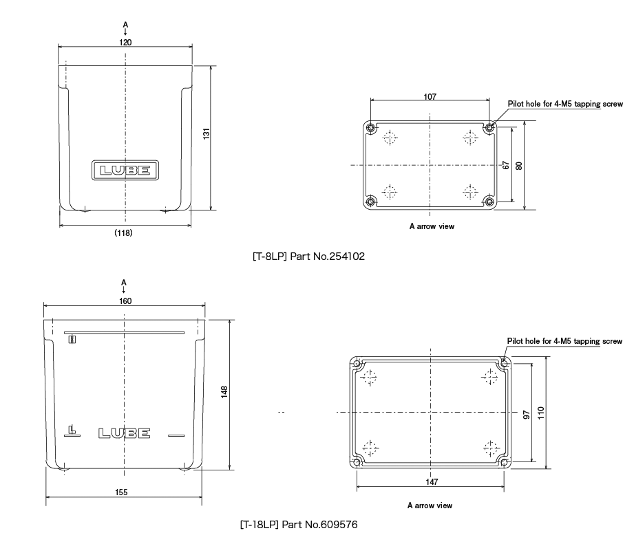 ResinReservoir0.8・1.8ℓDimensions