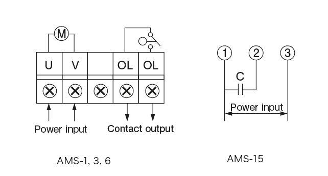 AMS type(Electric type minute amount discharge gear Pump）
Wiring digram