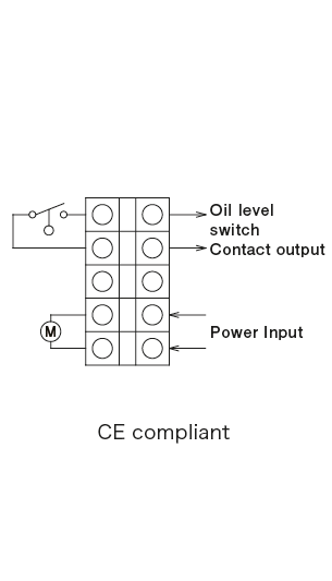 Compact Automatic Intermittent Piston Pump MLZ 
Wiring digram